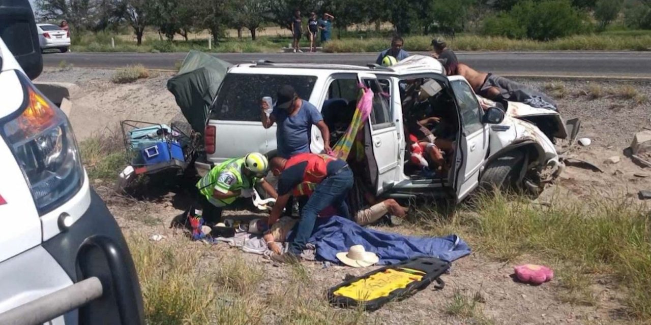 Trágico accidente en la Saltillo-Torreón