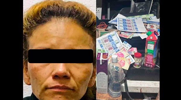Catean fábrica de billetes falsos en Ecatepec; una mujer es detenida
