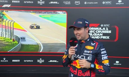 Checo Pérez saldrá segundo en el GP de Bélgica