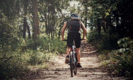 Video: ‘Este es el camino para bicicletas’; ciclista interrumpe a pareja que hacía el ‘sin respeto’ en medio del bosque