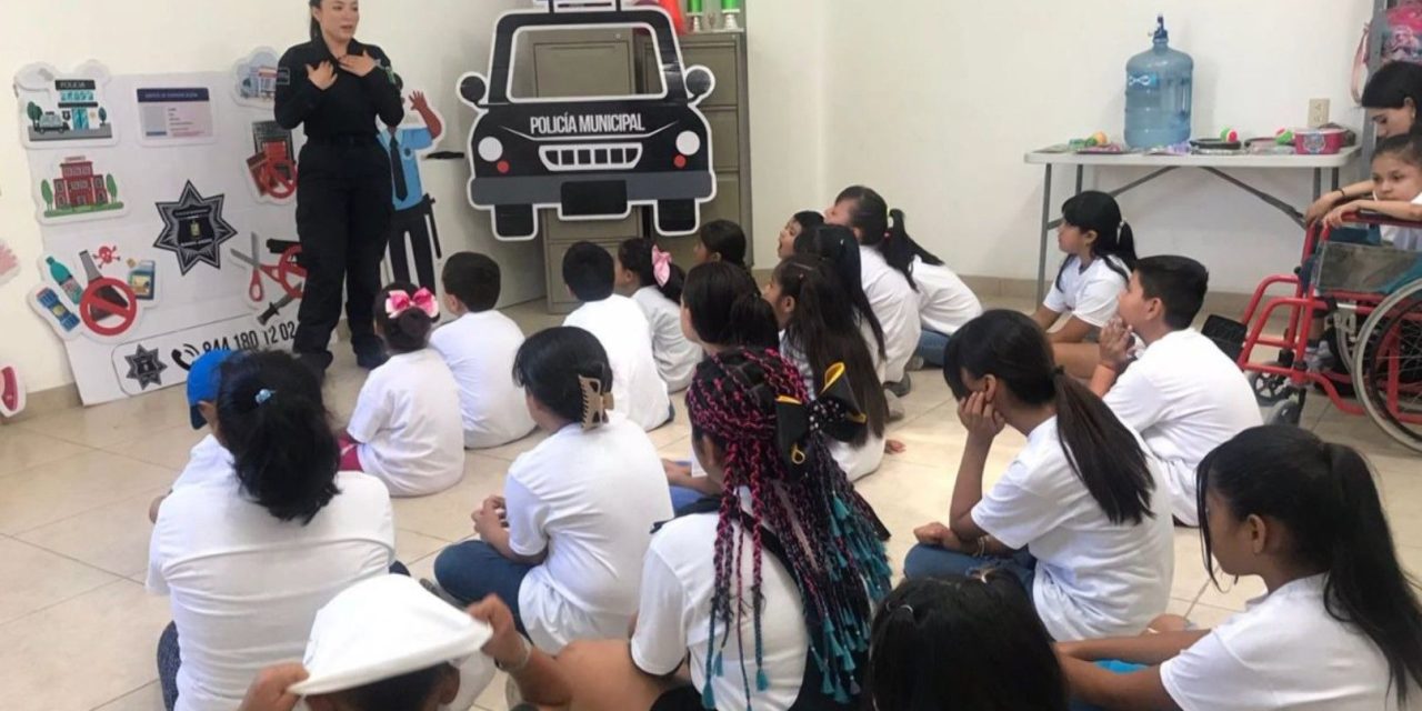 Participa Policía de Ramos Arizpe en Curso de Verano