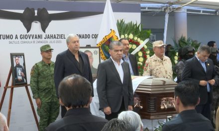 Despiden a Giovvani Jahaziel; familia, funcionarios y compañeros rinden homenaje póstumo