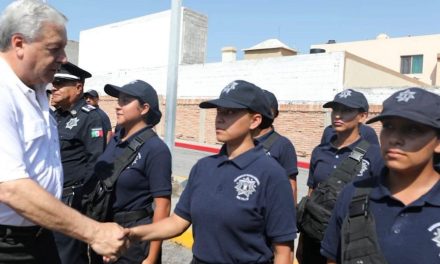 Por concluir formación de 37 cadetes de la Academia de Policía en Saltillo