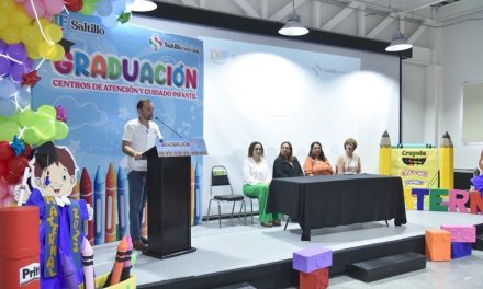 Celebran graduación en los 5 Centros Infantiles del DIF Saltillo