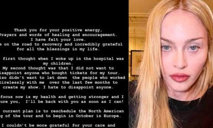 Madonna reaparece y aclara su estado de salud