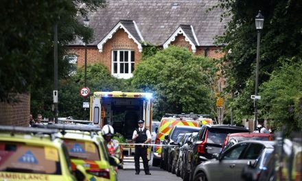Mujer choca contra una primaria en Londres y atropella a un grupo de niños