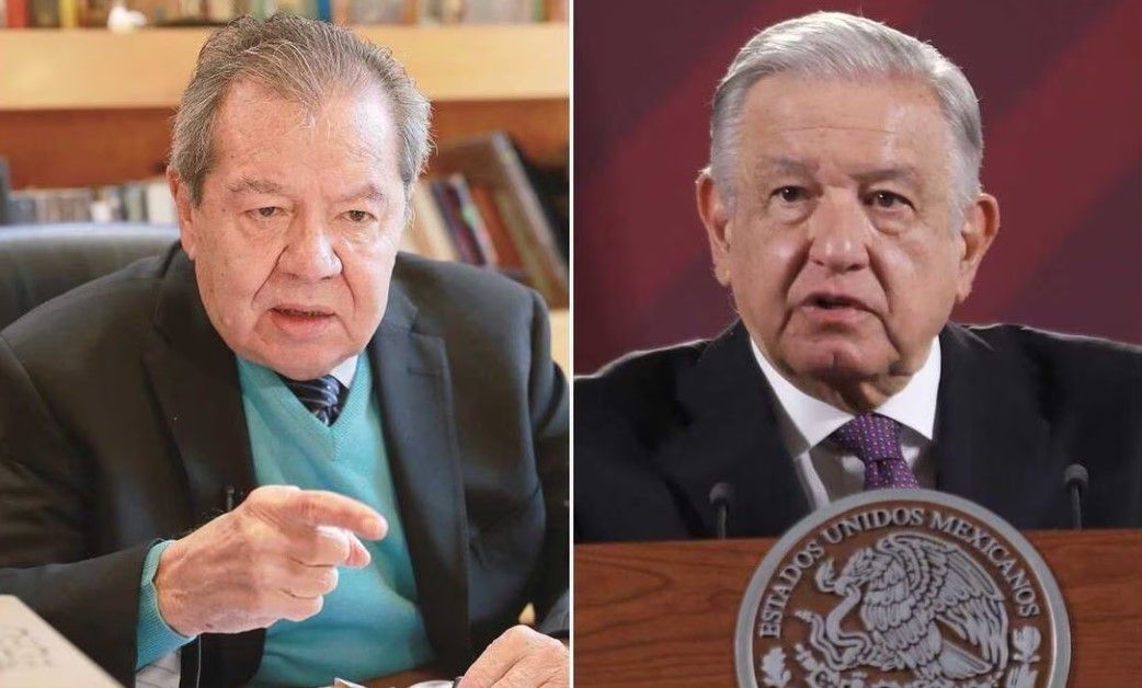 AMLO lamenta muerte de Muñoz Ledo