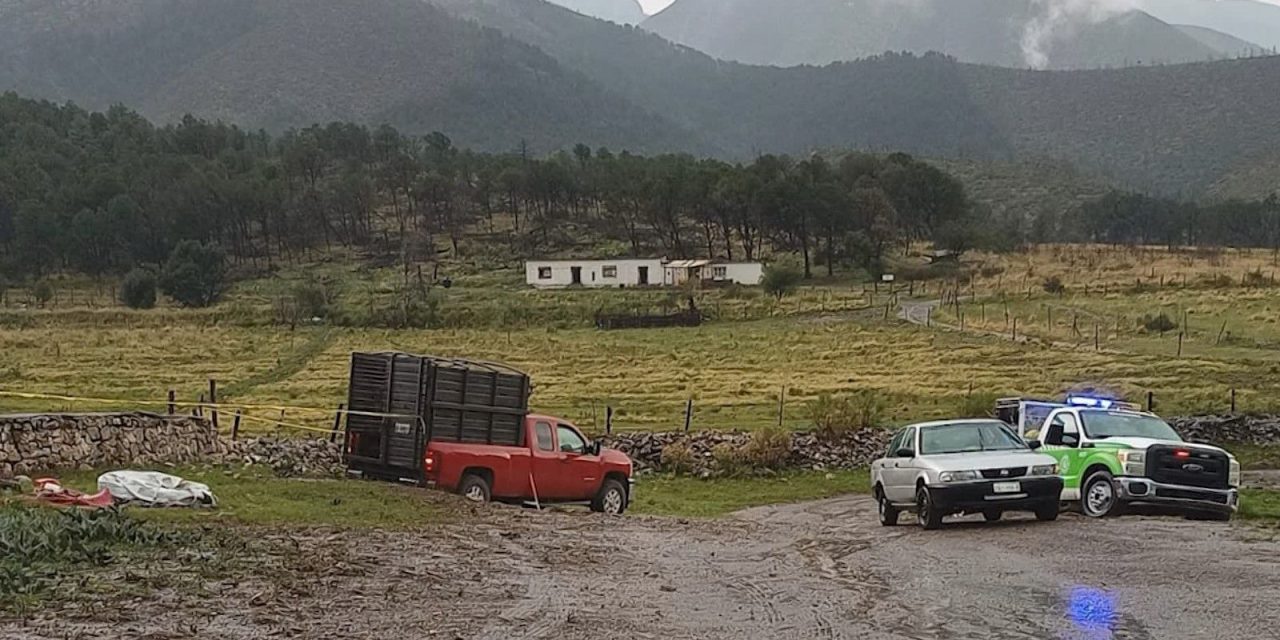 Rayo mata a hombre en un rancho de Arteaga