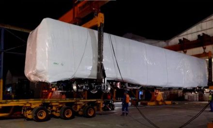 Sale el primer convoy del Tren Maya desde Hidalgo hacia Cancún