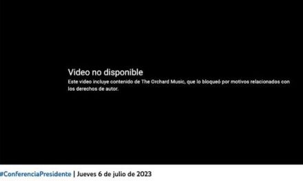 YouTube tumba ‘La Mañanera’ de AMLO por derechos de autor… todo por poner ‘Un x100to’