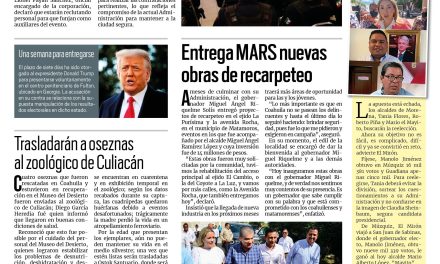 Portada RCG Carbonífera [19 de agosto de 2023] Fortalece Sabinas temas de seguridad previo a Fiestas Grandes; Apoyan autoridades a familia sabinense para volver a casa y más…