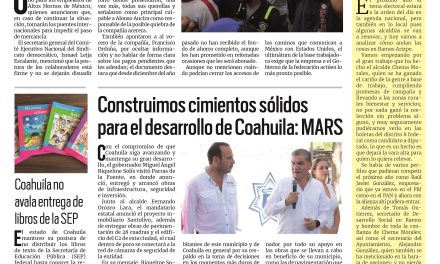 Portada RCG Centro [11 de agosto de 2023] Trabajadores de AHMSA amagan con cerrar la frontera; aumentan contagios por VIH en la región y más…