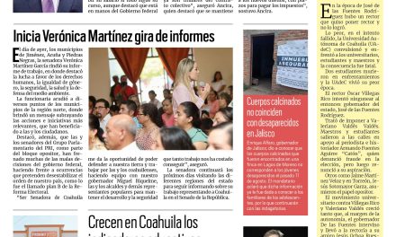 Portada RCG Centro [23 de agosto de 2023] En dos semanas habría pago a obreros de AHMSA; vinculan a proceso a homicida de joven en Monclova y más…