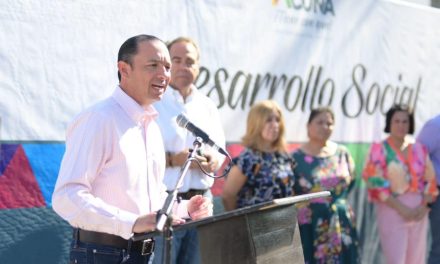 Llegan más obras de pavimentación a Acuña