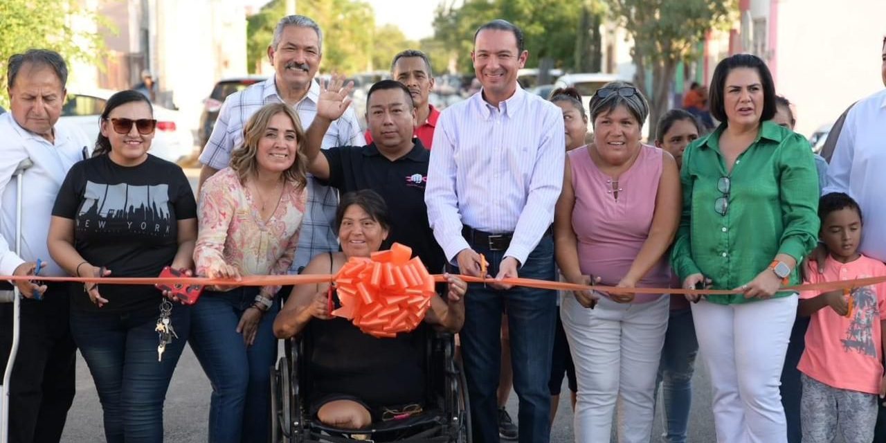 Llega la pavimentación al sector Fundadores de Acuña