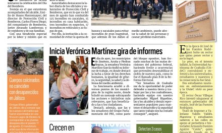 Portada RCG Fronteriza [23 de agosto de 2023] Festejan en Acuña a los bomberos; equipan 155 escuelas con aires acondicionados y más…