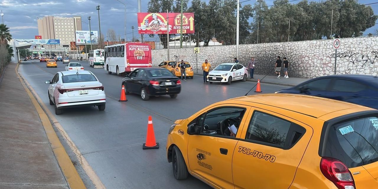 Colocan filtros de revisión de transporte público