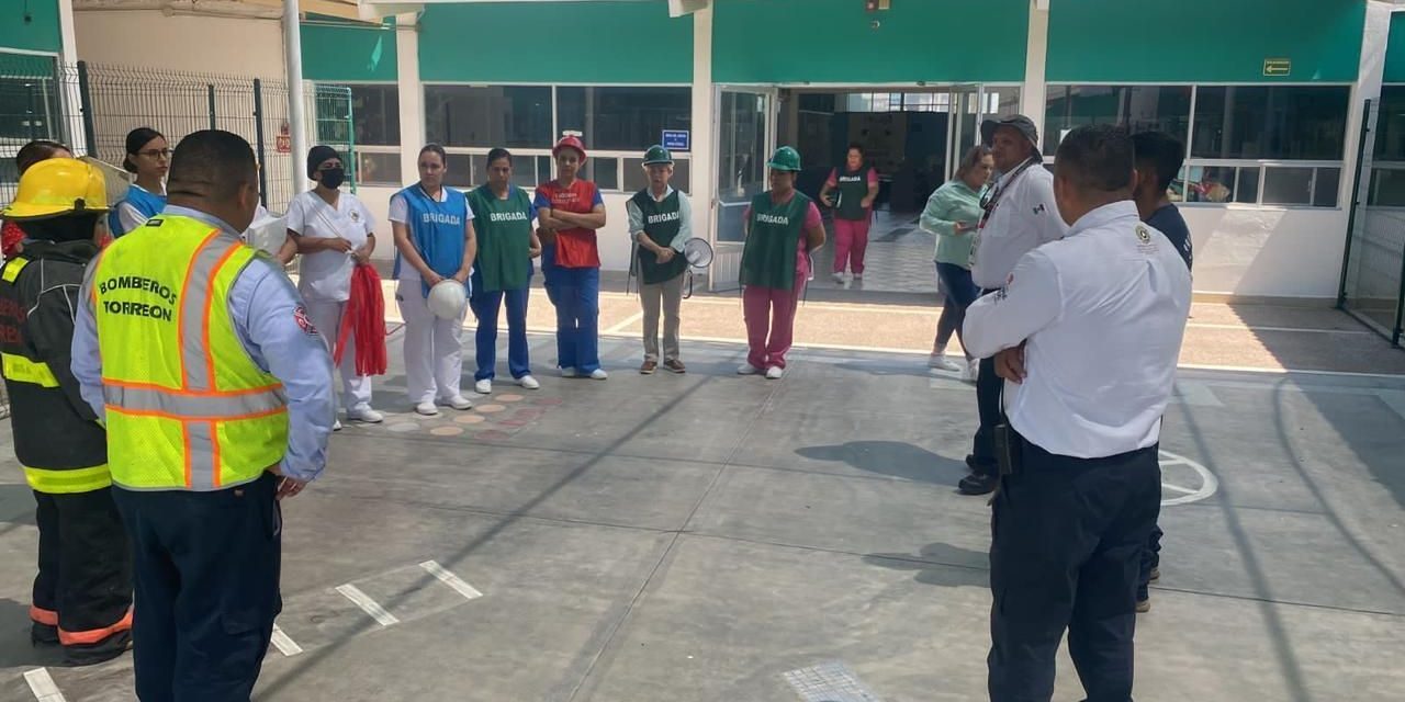 Realizan simulacros de incendio en guarderías en Torreón