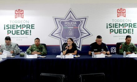 Informan sobre delitos con cero incidencias en Torreón