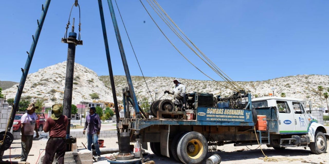 Equipa SIMAS el nuevo pozo de agua «La Fe»