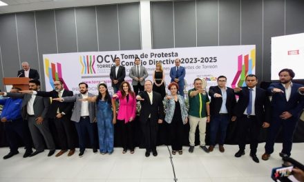 Rinde protesta nuevo consejo directivo de la OCV Torreón