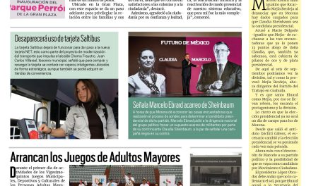 Portada RCG Media [17 de agosto de 2023] Inauguran segundo Parque Perrón de Coahuila; arrancan los Juegos de Adultos Mayores y más…