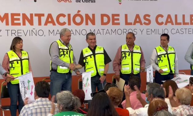 Arrancan obras de recarpeteo en calles del Centro de Saltillo