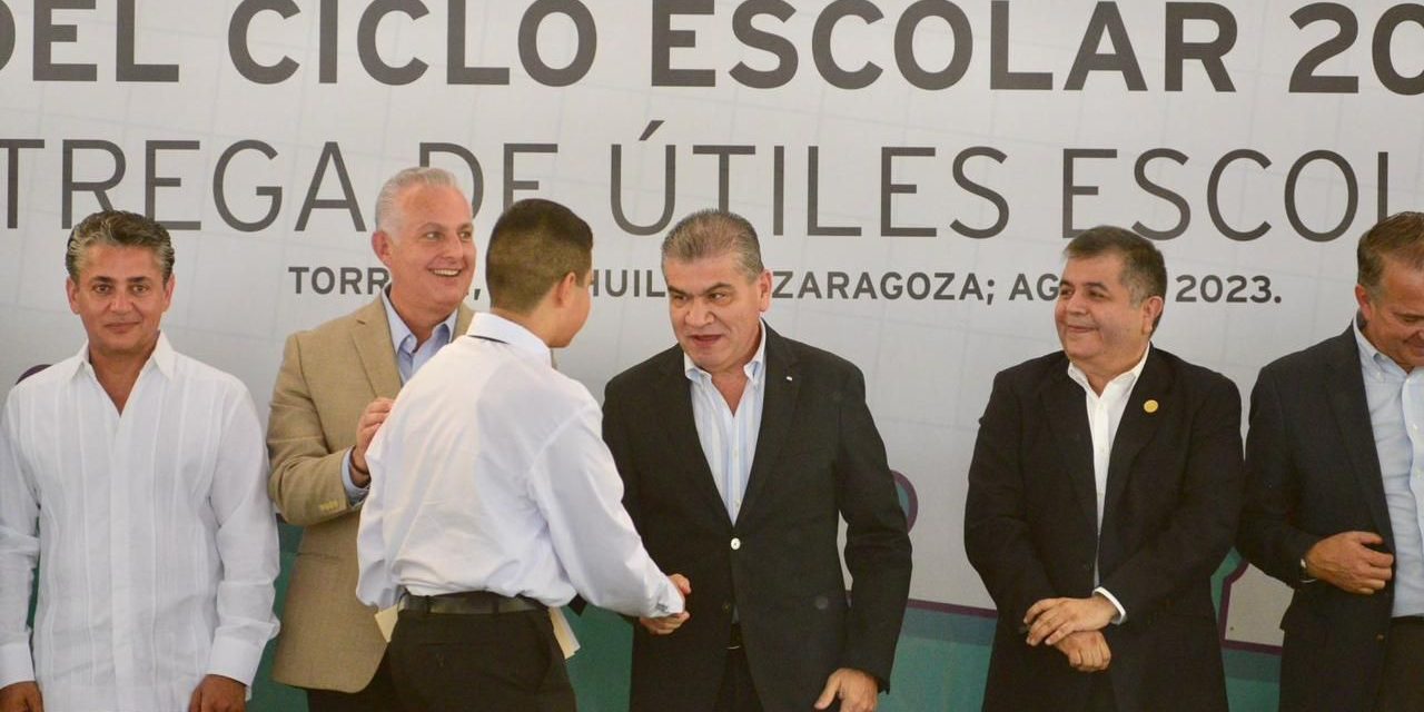 Inicia Coahuila ciclo escolar sin contratiempos: MARS