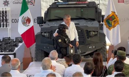 Coahuila invierte 31 millones de pesos más en compra de armamento