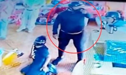 Video: Pareja utiliza a su hijo pequeño para robar un negocio en Venezuela