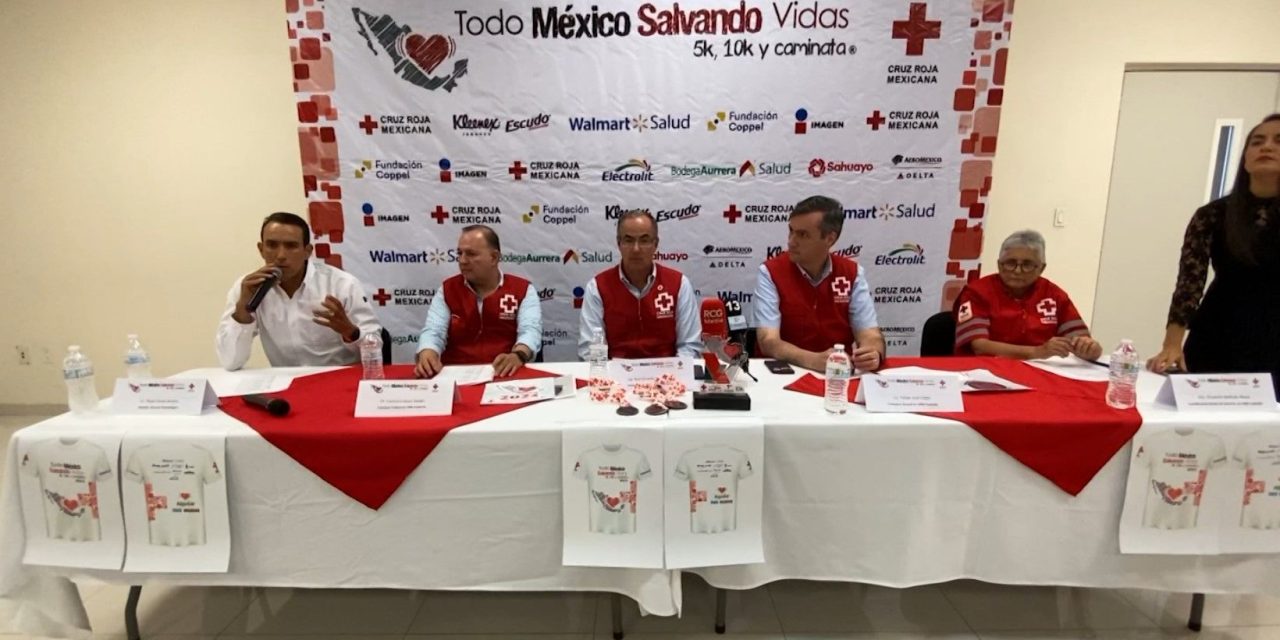 Cruz Roja tendrá carrera 5 y 10 k y caminata en Saltillo