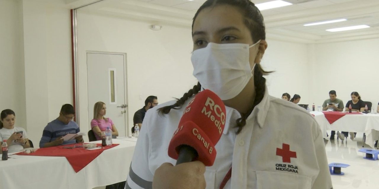 Realiza Cruz Roja curso de Primer Respondiente en Saltillo