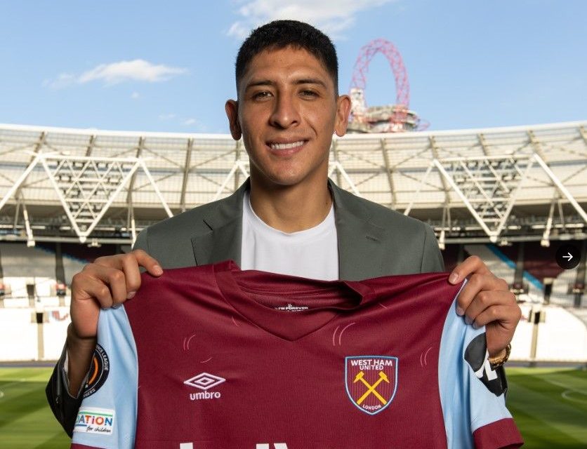 Edson Álvarez es nuevo jugador del West Ham United