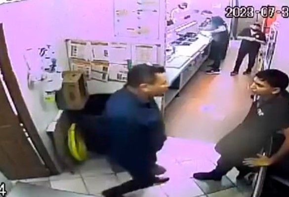 Joven golpeado por cliente en Subway en San Luis Potosí es dado de alta