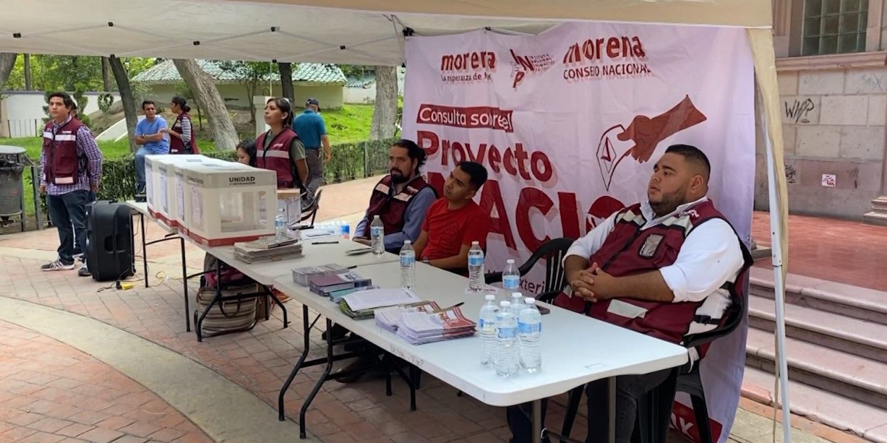 Realiza Morena consulta para construir el Proyecto de Nación