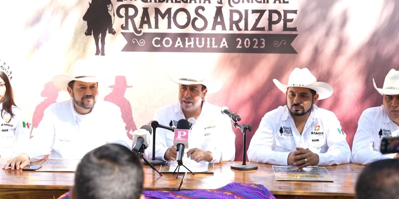 Anuncian Segunda Cabalgata Municipal en Ramos Arizpe