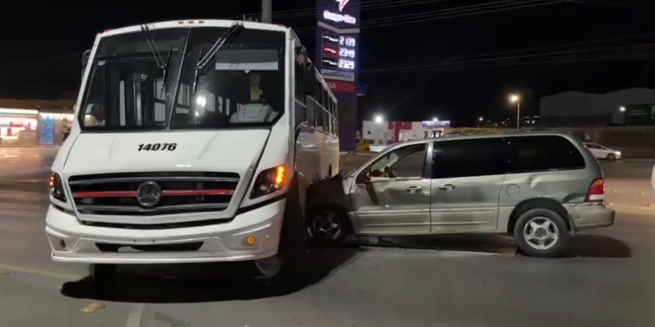 Hombre provocó aparatoso percance al sur de Saltillo