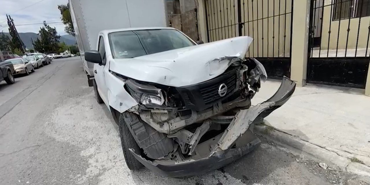 Quiso retornar y provoca percance vial en Saltillo