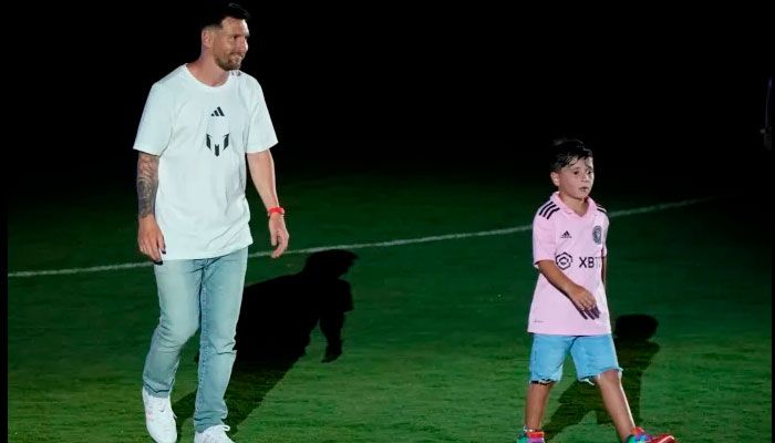 Dinastía Messi; su hijo Thiago se une al Inter Miami CF