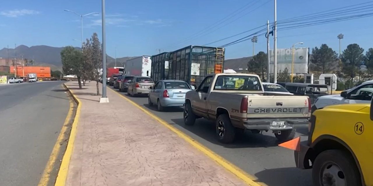 El tren detiene el dinamismo de la ciudad de Saltillo