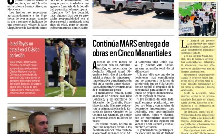 Portada RCG Centro [6 de septiembre de 2023] Abuelo señalado por abuso se quita la vida; generación de empleo se estanca: IMSS y más…