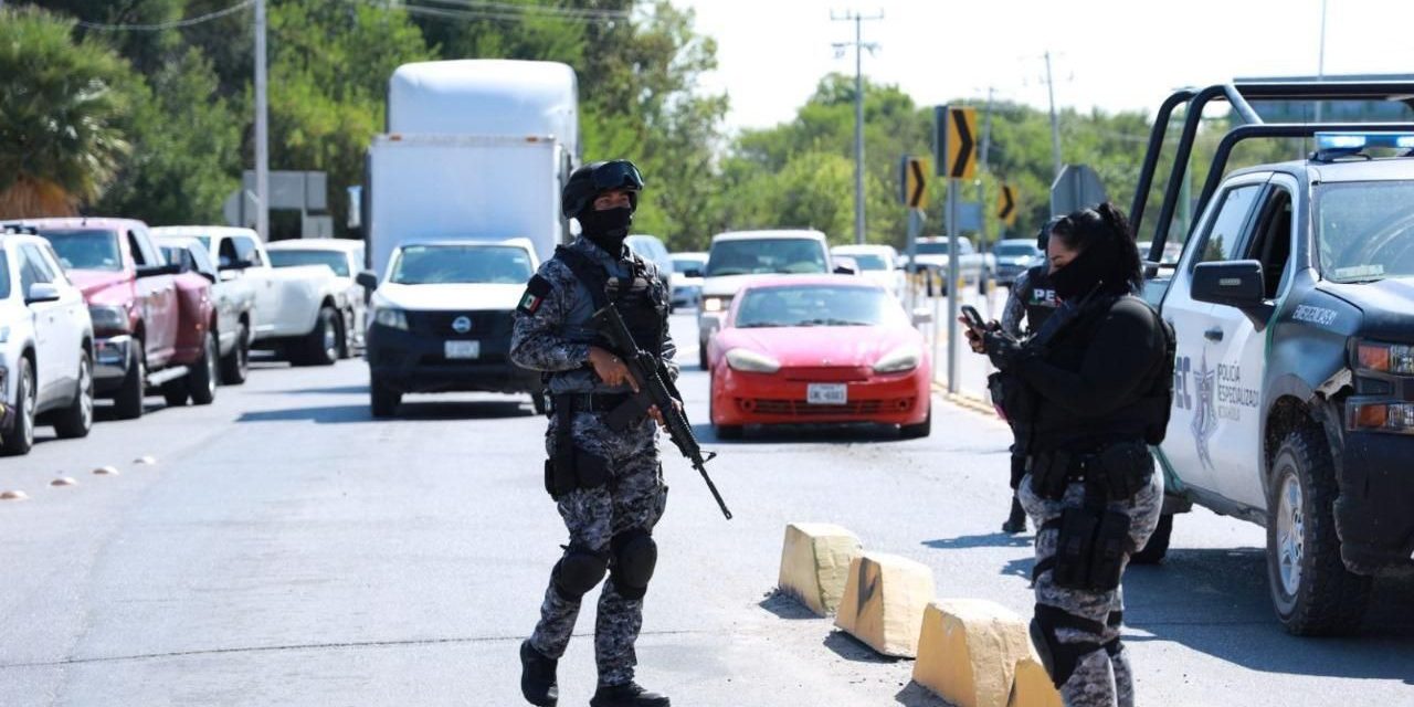 Acuña y Del Río realizan simulacro para la contención de migrantes