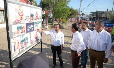 Inicia rehabilitación de plazas públicas en Acuña