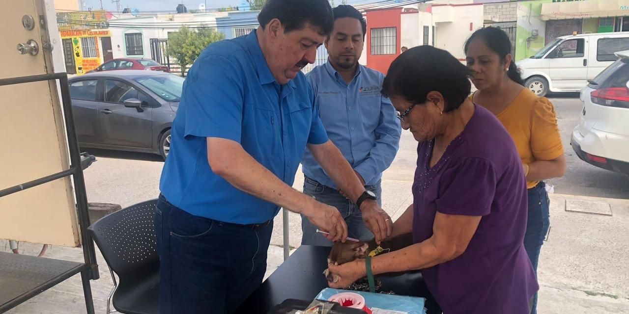 Acuña se suma a campaña antirrábica
