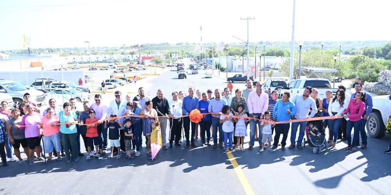 Gobierno de Acuña entrega obra de pavimentación