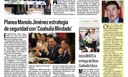 Portada RCG Fronteriza [26 de septiembre de 2023] Ofrecen apoyo de salud mental en escuelas; implementan programa en apoyo a emprendedoras y más…