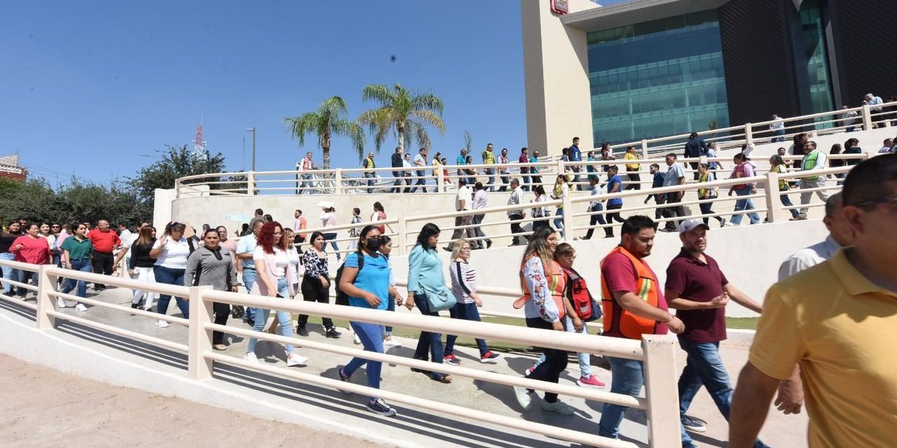 Se suma Torreón a Simulacro Nacional 2023
