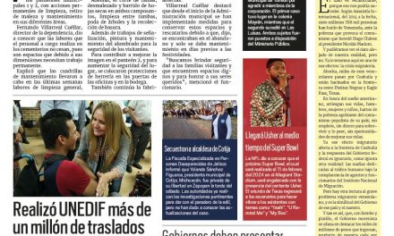 Portada RCG Lagunera [25 de septiembre de 2023] Realizan mantenimiento a panteones de Torreón; mantienen acciones de fumigación contra mosquitos y parásitos y más…