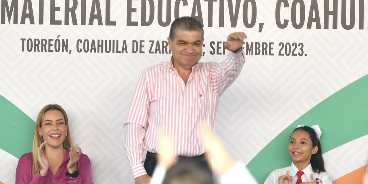 Inicia MARS la entrega de libros Coahuila Educa