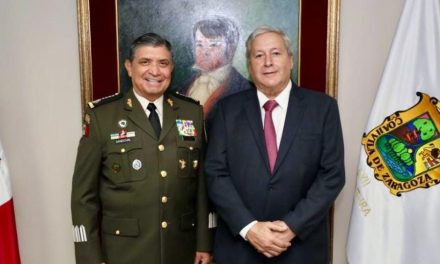 Unión con el Ejército contribuye a la seguridad: Chema Fraustro